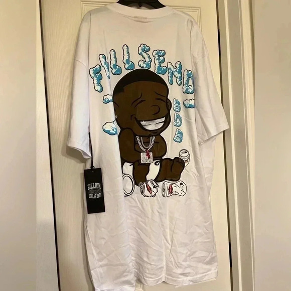Full send billion dollar baby t shirt size 2xl nwt - Picture 1 of 5